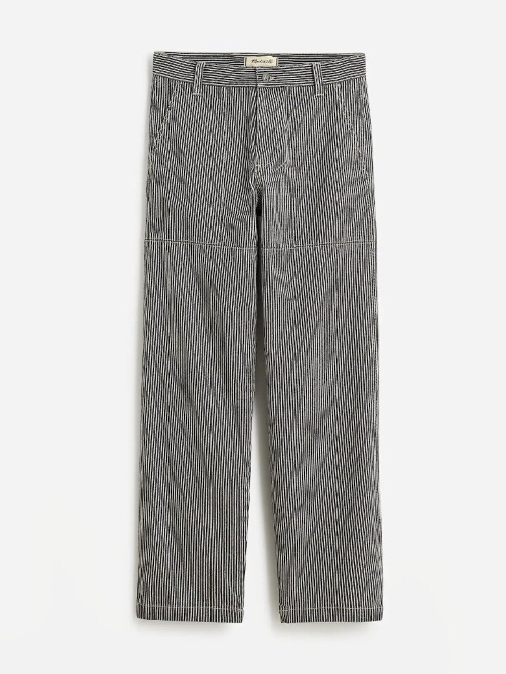 Madewell Baggy Surplus Pants in Stripe Railroad Stripe Utility Jeans W30 L32